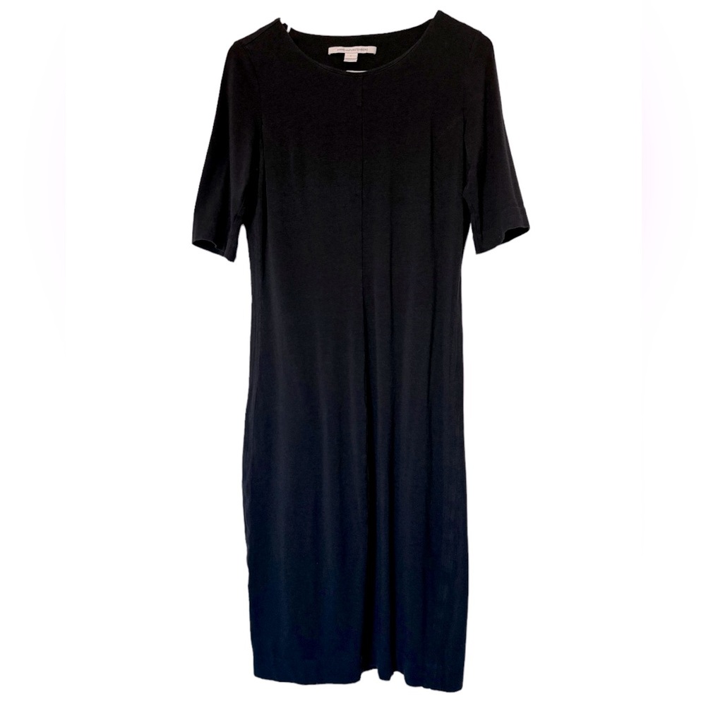 Diane Von Furstenburg Black Short Sleeve Dress